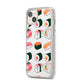 Sushi Pattern 2 iPhone 14 Plus Glitter Tough Case Starlight Angled Image