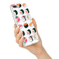 Sushi Pattern 2 iPhone 7 Plus Bumper Case on Silver iPhone Alternative Image