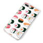 Sushi Pattern 2 iPhone 8 Plus Bumper Case on Silver iPhone Alternative Image