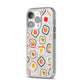 Sushi iPhone 14 Pro Glitter Tough Case Silver Angled Image
