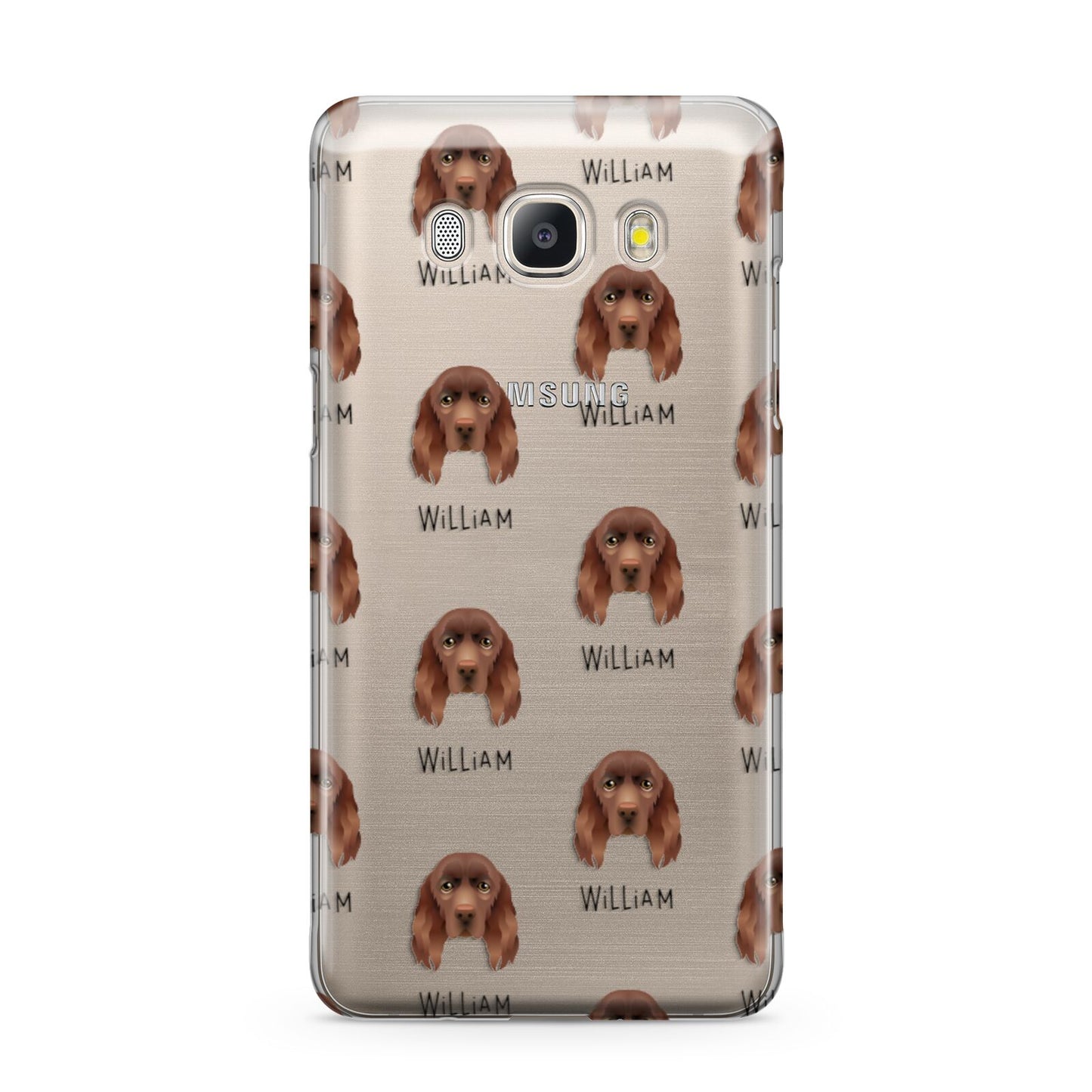 Sussex Spaniel Icon with Name Samsung Galaxy J5 2016 Case