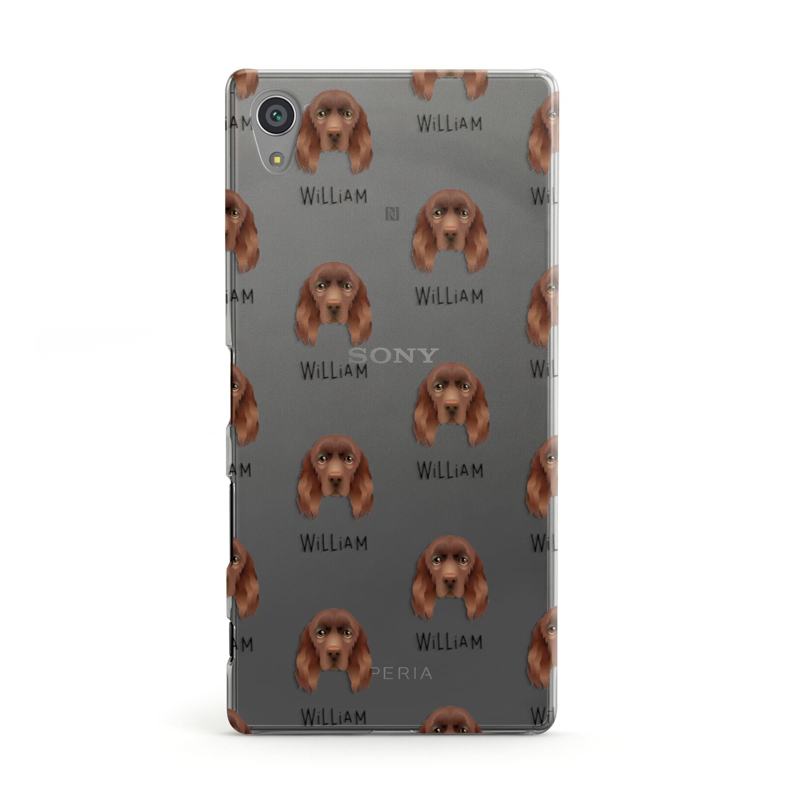 Sussex Spaniel Icon with Name Sony Xperia Case