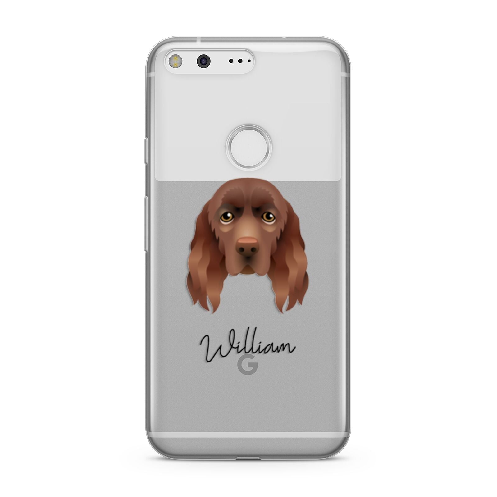 Sussex Spaniel Personalised Google Pixel Case