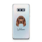 Sussex Spaniel Personalised Samsung Galaxy S10E Case