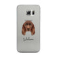 Sussex Spaniel Personalised Samsung Galaxy S6 Edge Case
