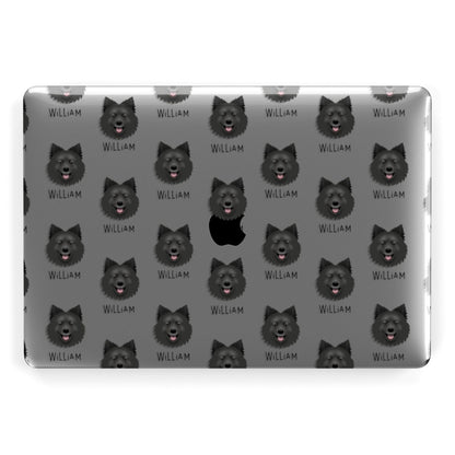 Swedish Lapphund Icon with Name Apple MacBook Case