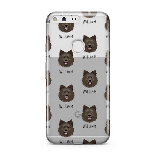 Swedish Lapphund Icon with Name Google Pixel Case