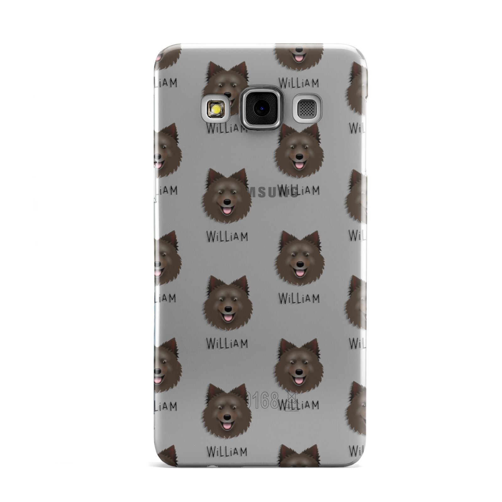 Swedish Lapphund Icon with Name Samsung Galaxy A3 Case