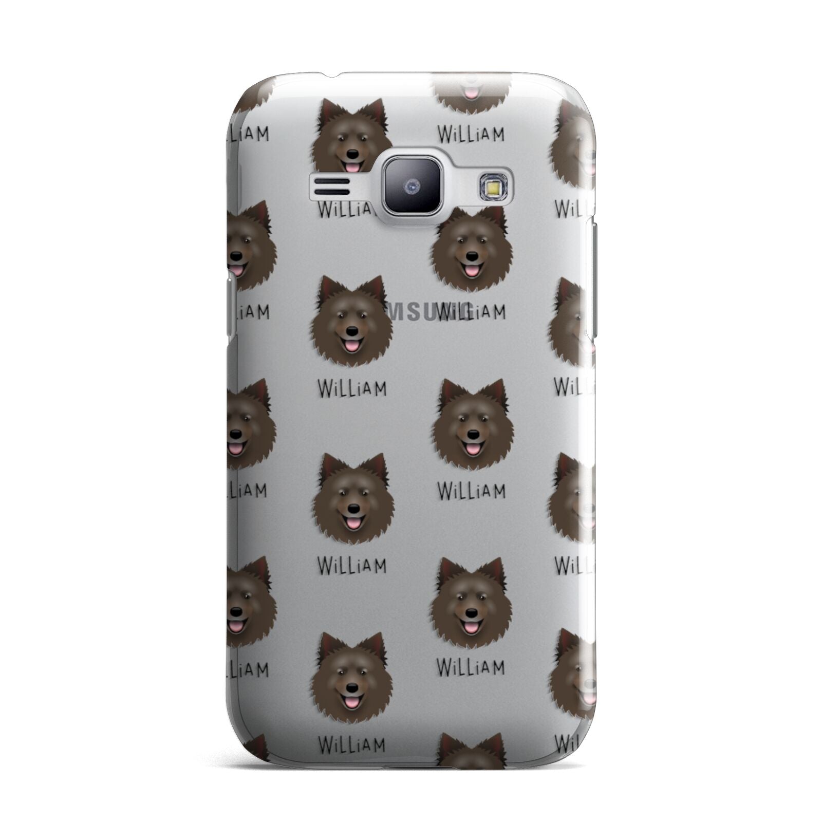 Swedish Lapphund Icon with Name Samsung Galaxy J1 2015 Case