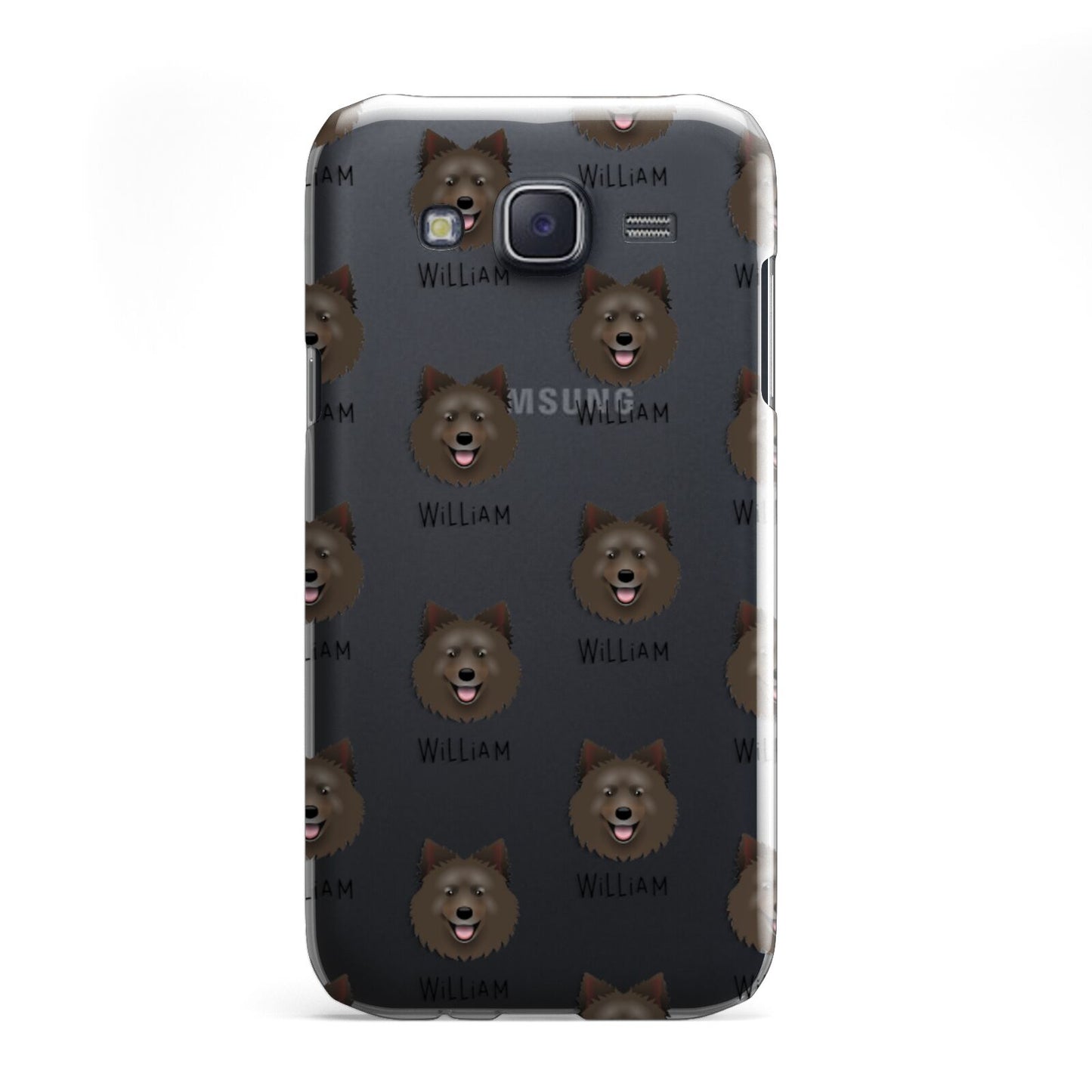 Swedish Lapphund Icon with Name Samsung Galaxy J5 Case