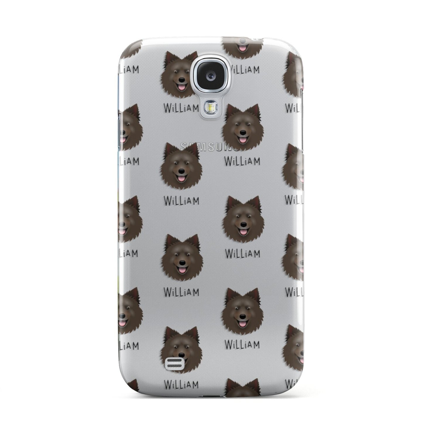 Swedish Lapphund Icon with Name Samsung Galaxy S4 Case