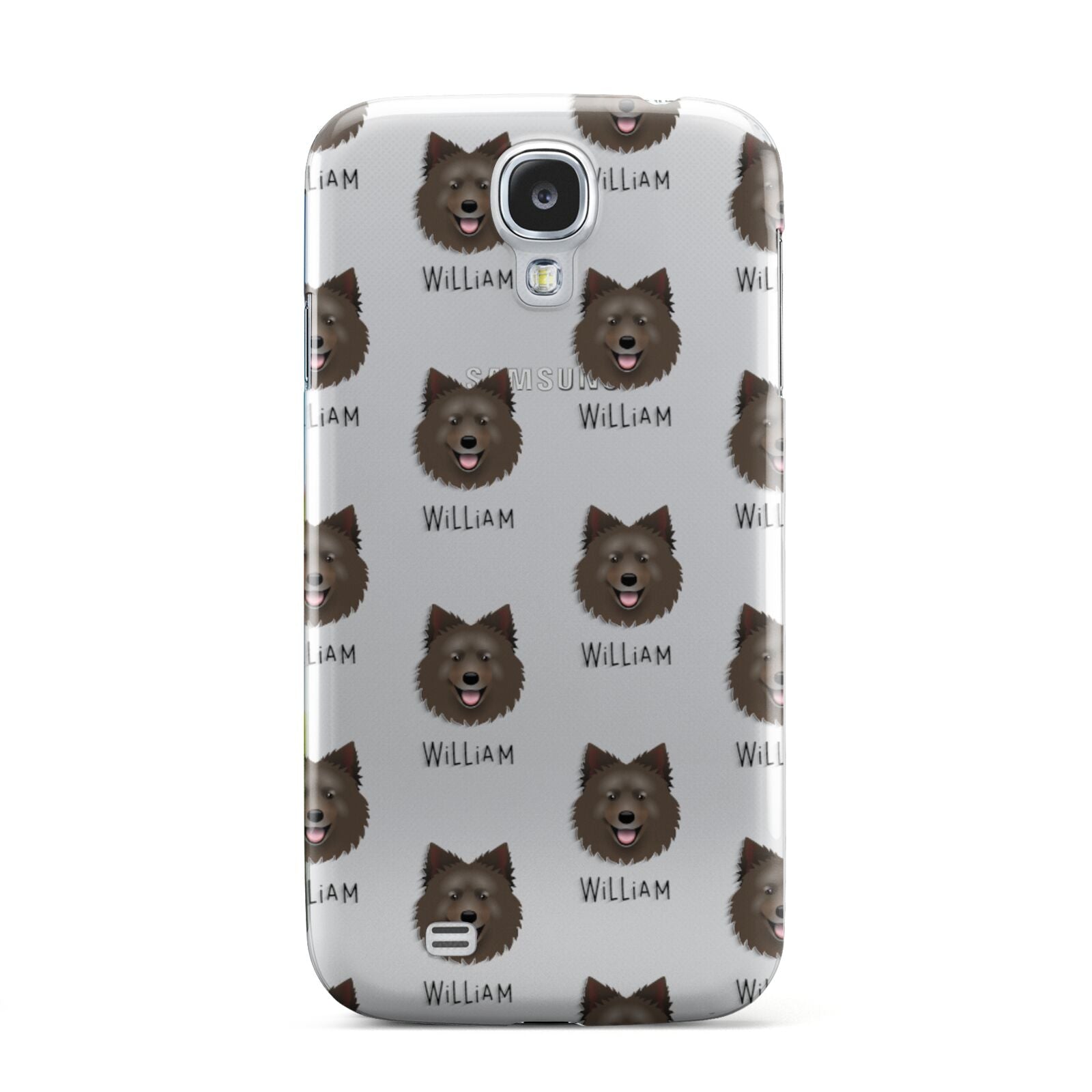 Swedish Lapphund Icon with Name Samsung Galaxy S4 Case