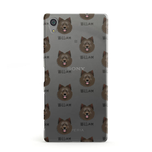 Swedish Lapphund Icon with Name Sony Xperia Case