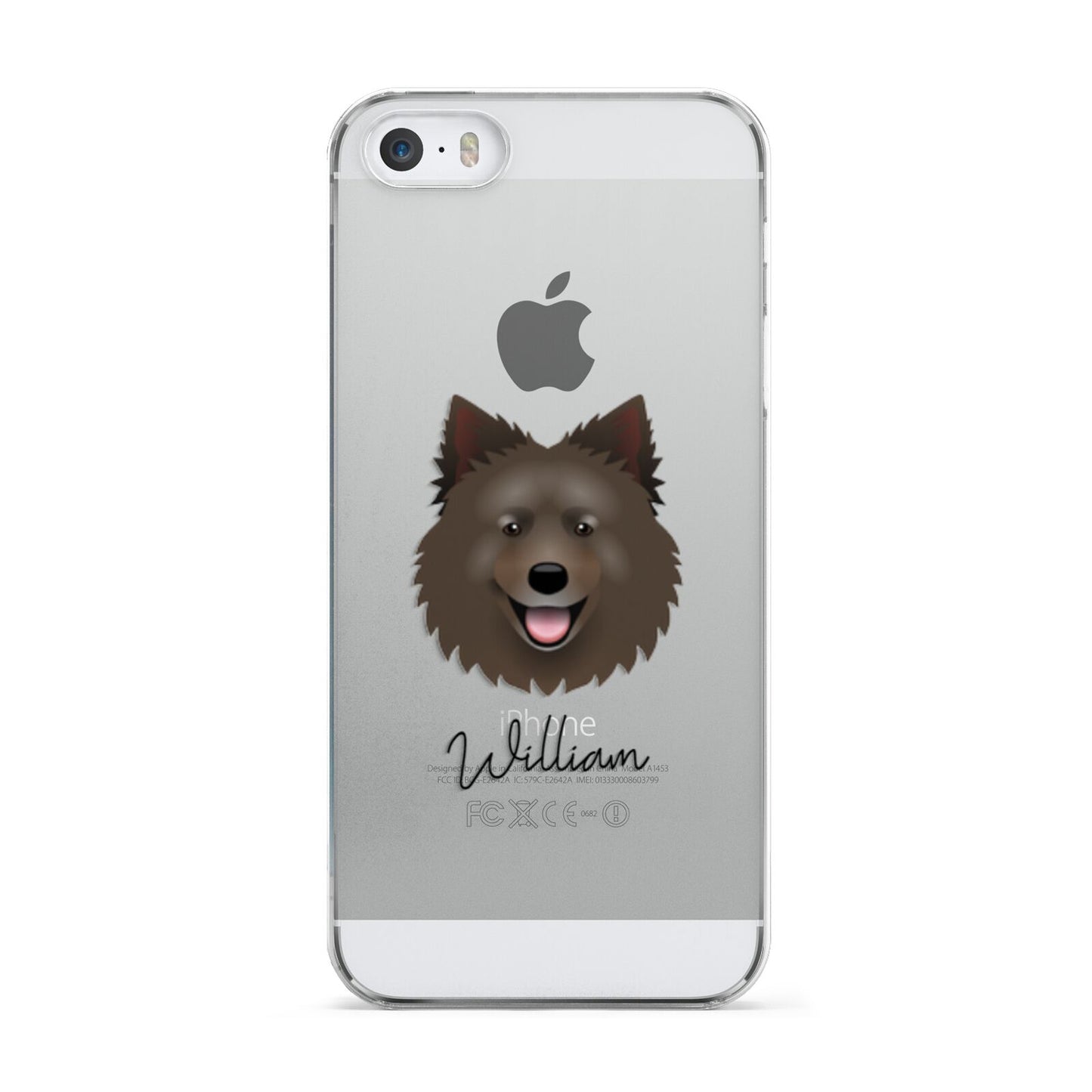 Swedish Lapphund Personalised Apple iPhone 5 Case