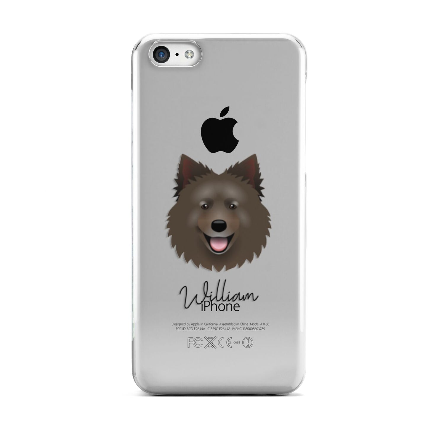 Swedish Lapphund Personalised Apple iPhone 5c Case