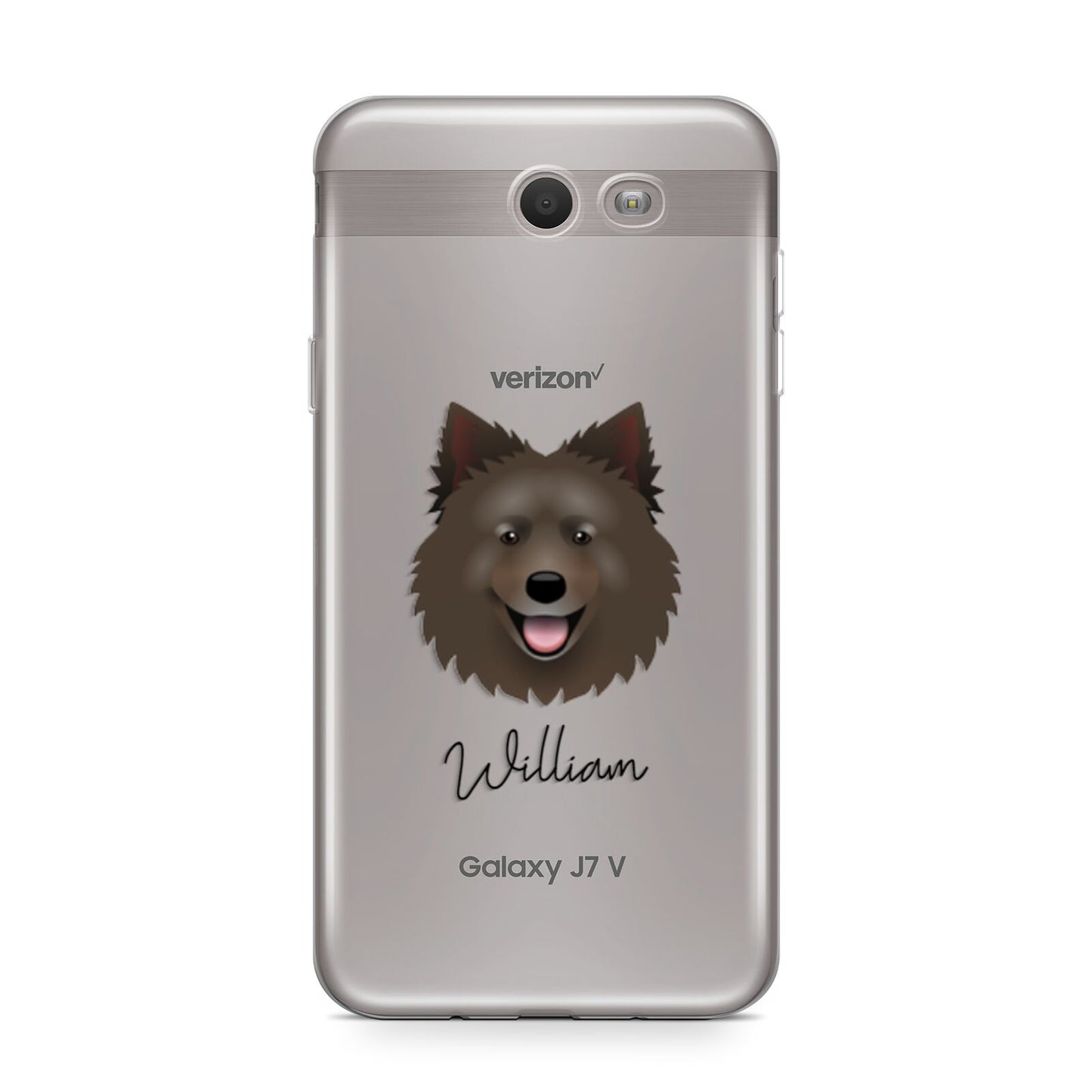Swedish Lapphund Personalised Samsung Galaxy J7 2017 Case