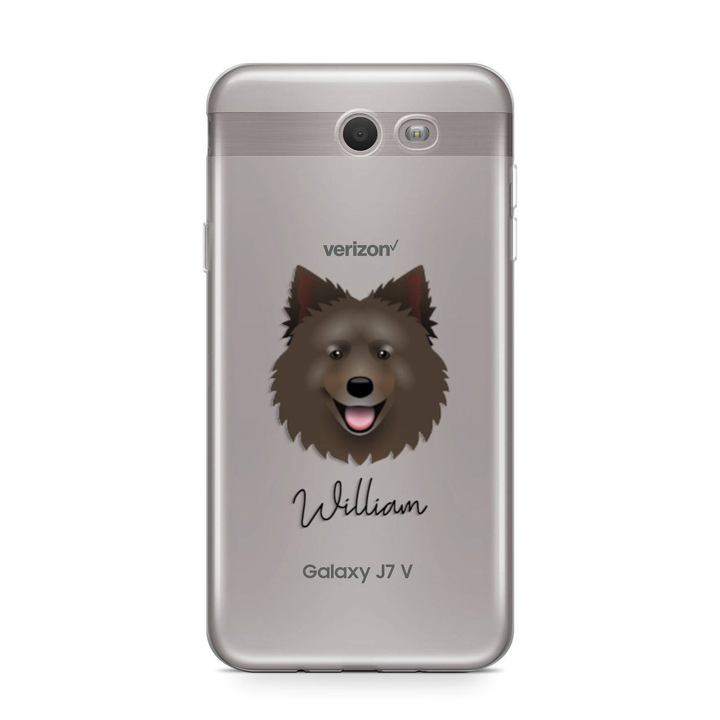 Swedish Lapphund Personalised Samsung Galaxy J7 2017 Case