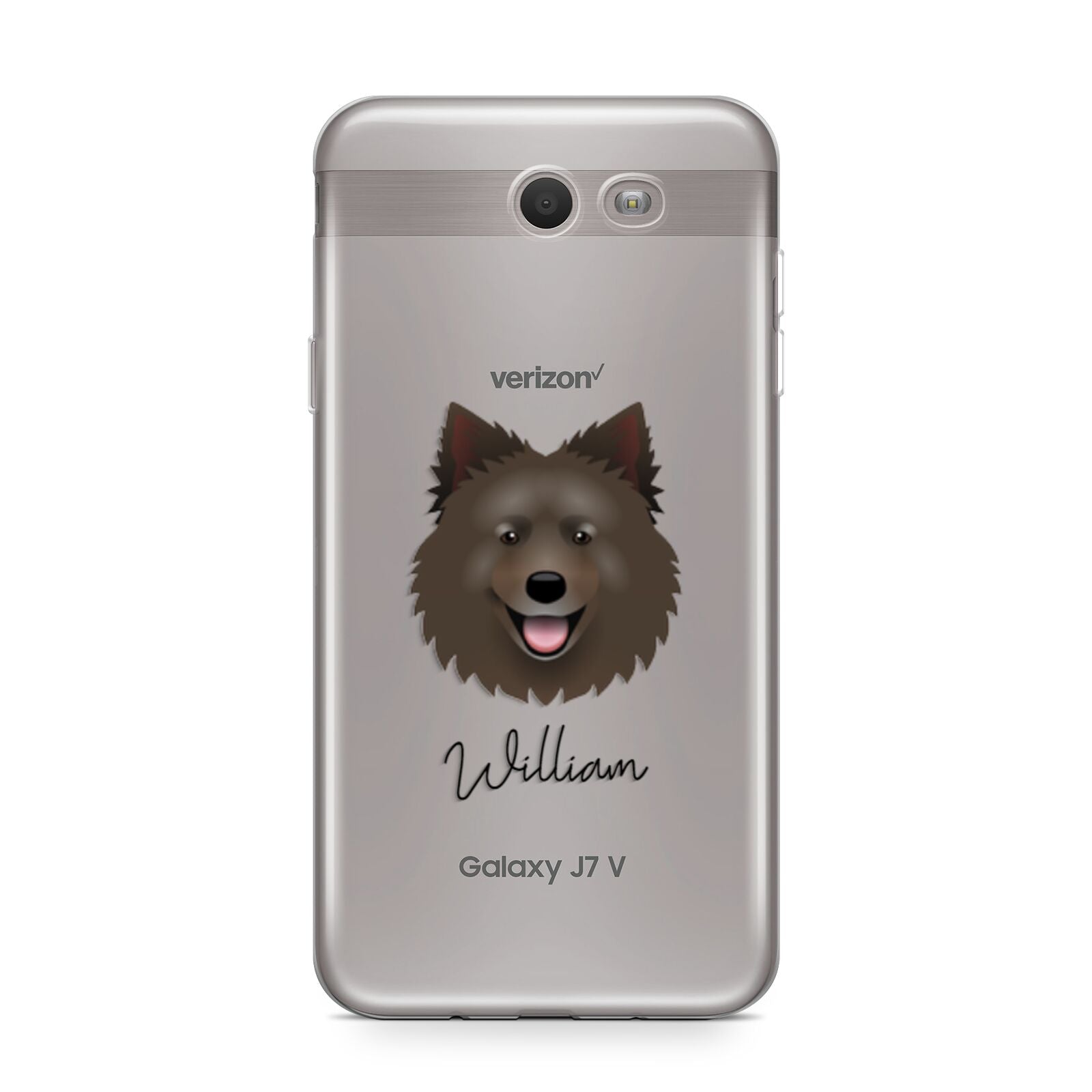 Swedish Lapphund Personalised Samsung Galaxy J7 2017 Case