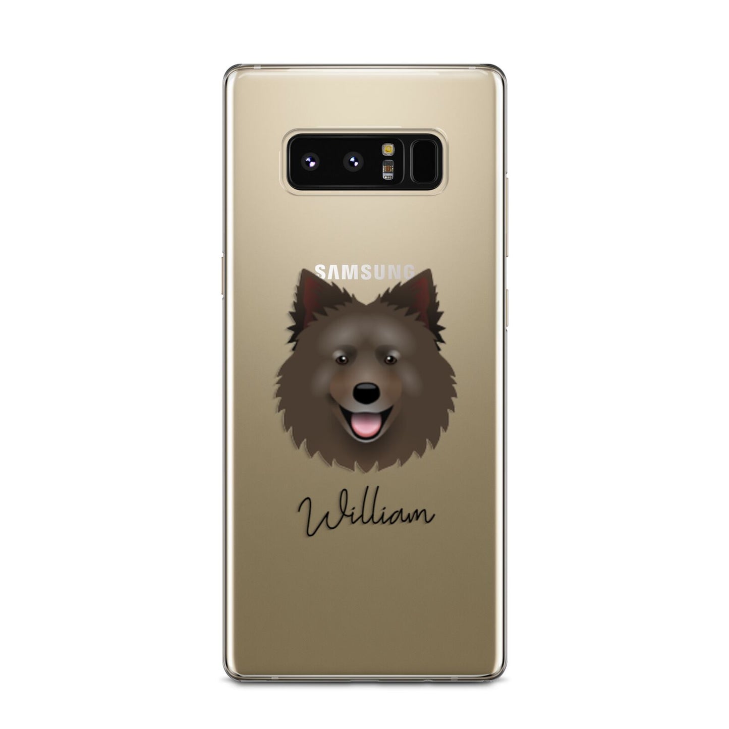 Swedish Lapphund Personalised Samsung Galaxy Note 8 Case