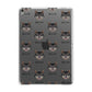 Swedish Vallhund Icon with Name Apple iPad Grey Case