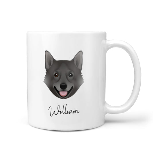 Swedish Vallhund Personalised 10oz Mug