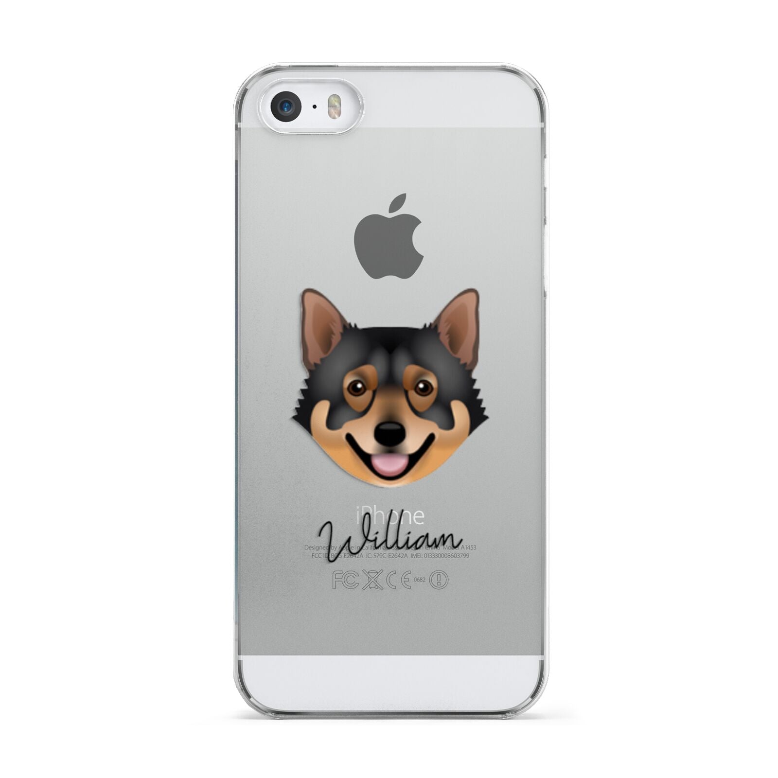 Swedish Vallhund Personalised Apple iPhone 5 Case