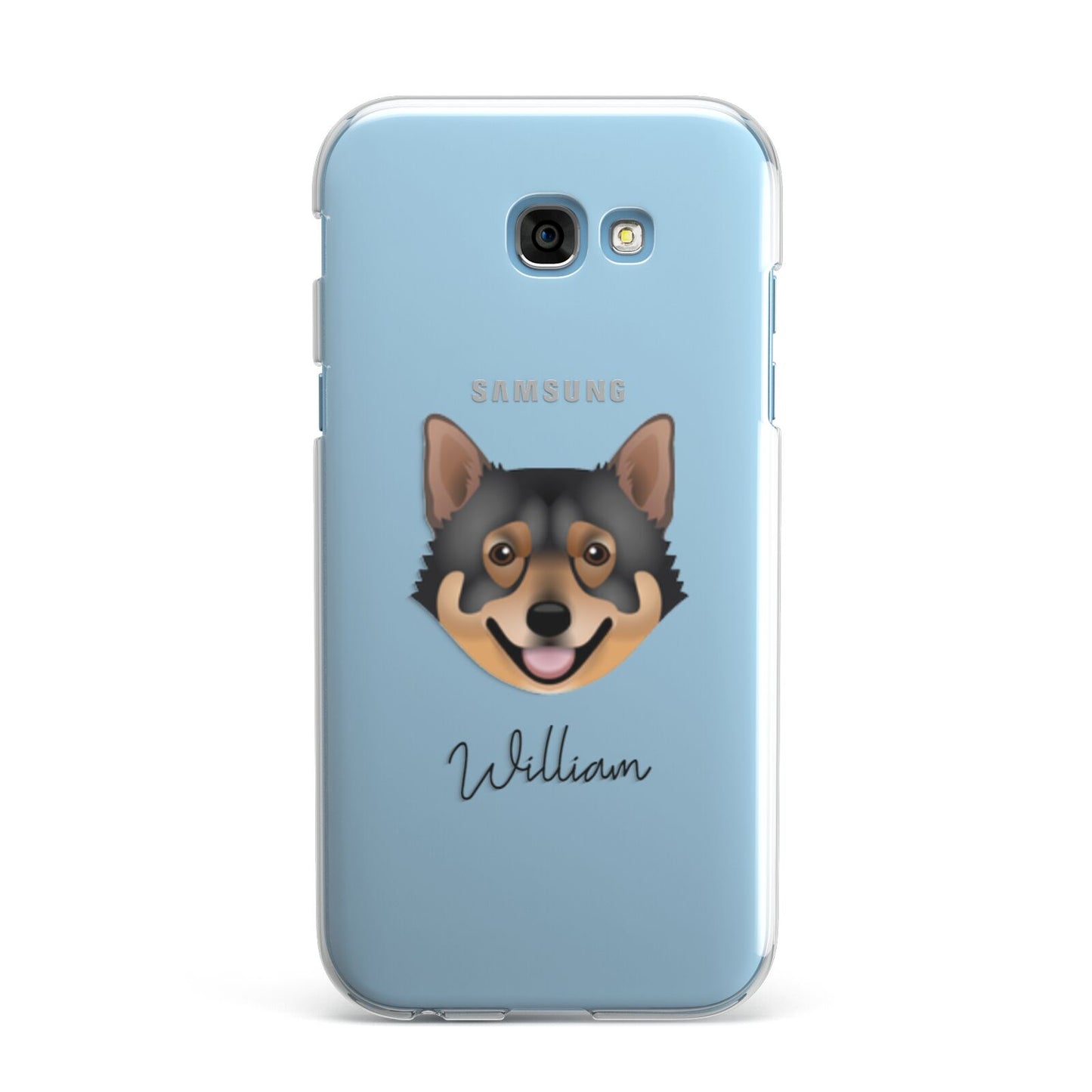 Swedish Vallhund Personalised Samsung Galaxy A7 2017 Case