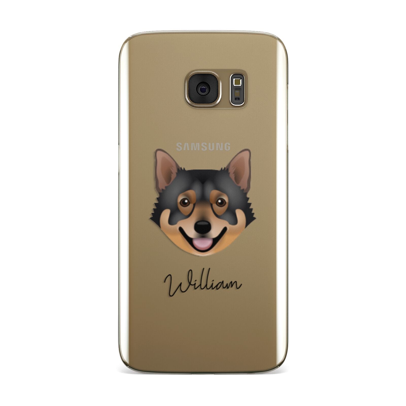 Swedish Vallhund Personalised Samsung Galaxy Case