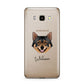 Swedish Vallhund Personalised Samsung Galaxy J7 2016 Case on gold phone