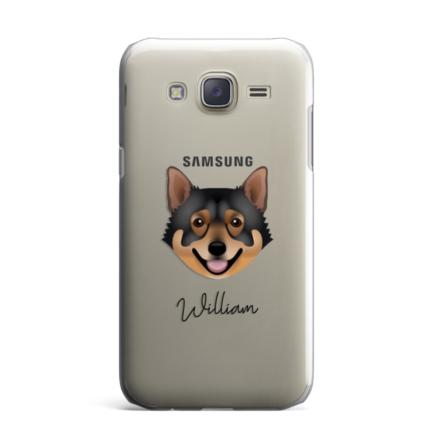 Swedish Vallhund Personalised Samsung Galaxy J7 Case