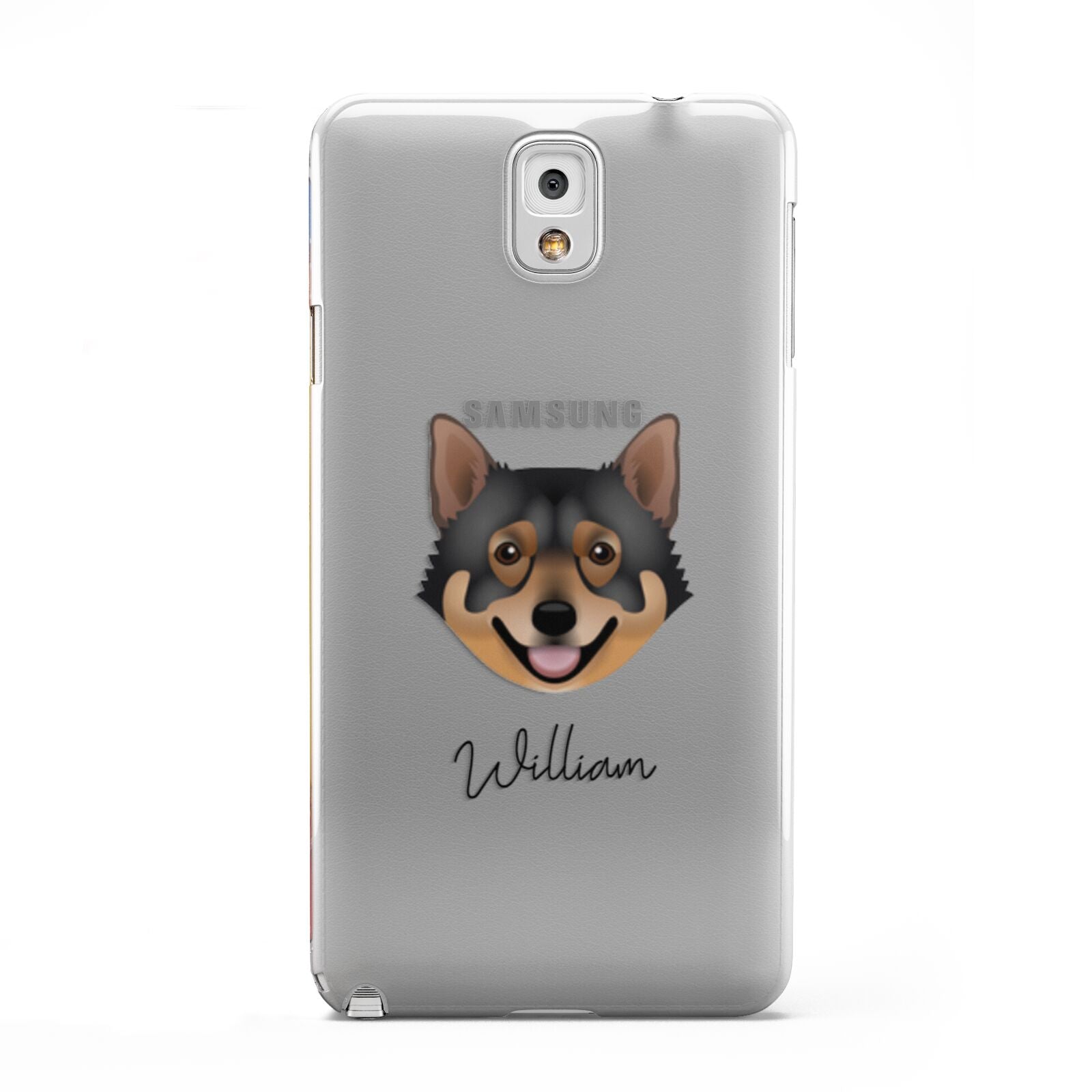 Swedish Vallhund Personalised Samsung Galaxy Note 3 Case