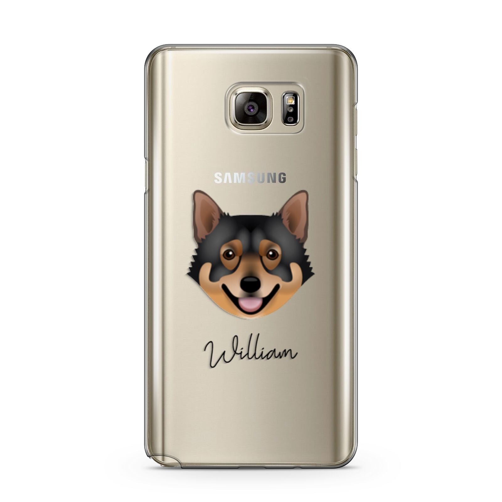 Swedish Vallhund Personalised Samsung Galaxy Note 5 Case