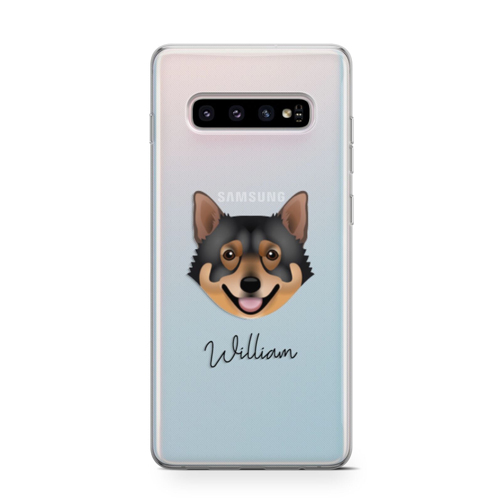 Swedish Vallhund Personalised Samsung Galaxy S10 Case