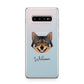 Swedish Vallhund Personalised Samsung Galaxy S10 Plus Case