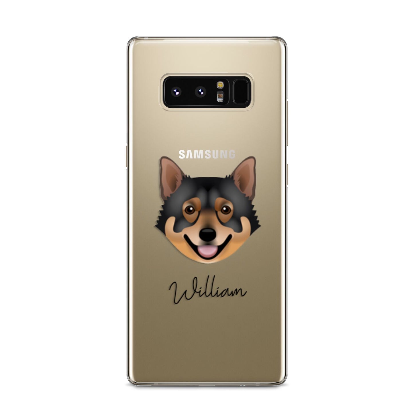 Swedish Vallhund Personalised Samsung Galaxy S8 Case