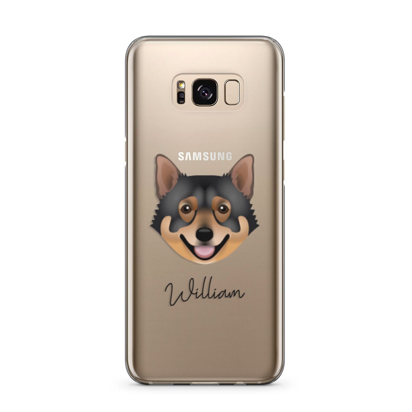 Swedish Vallhund Personalised Samsung Galaxy S8 Plus Case