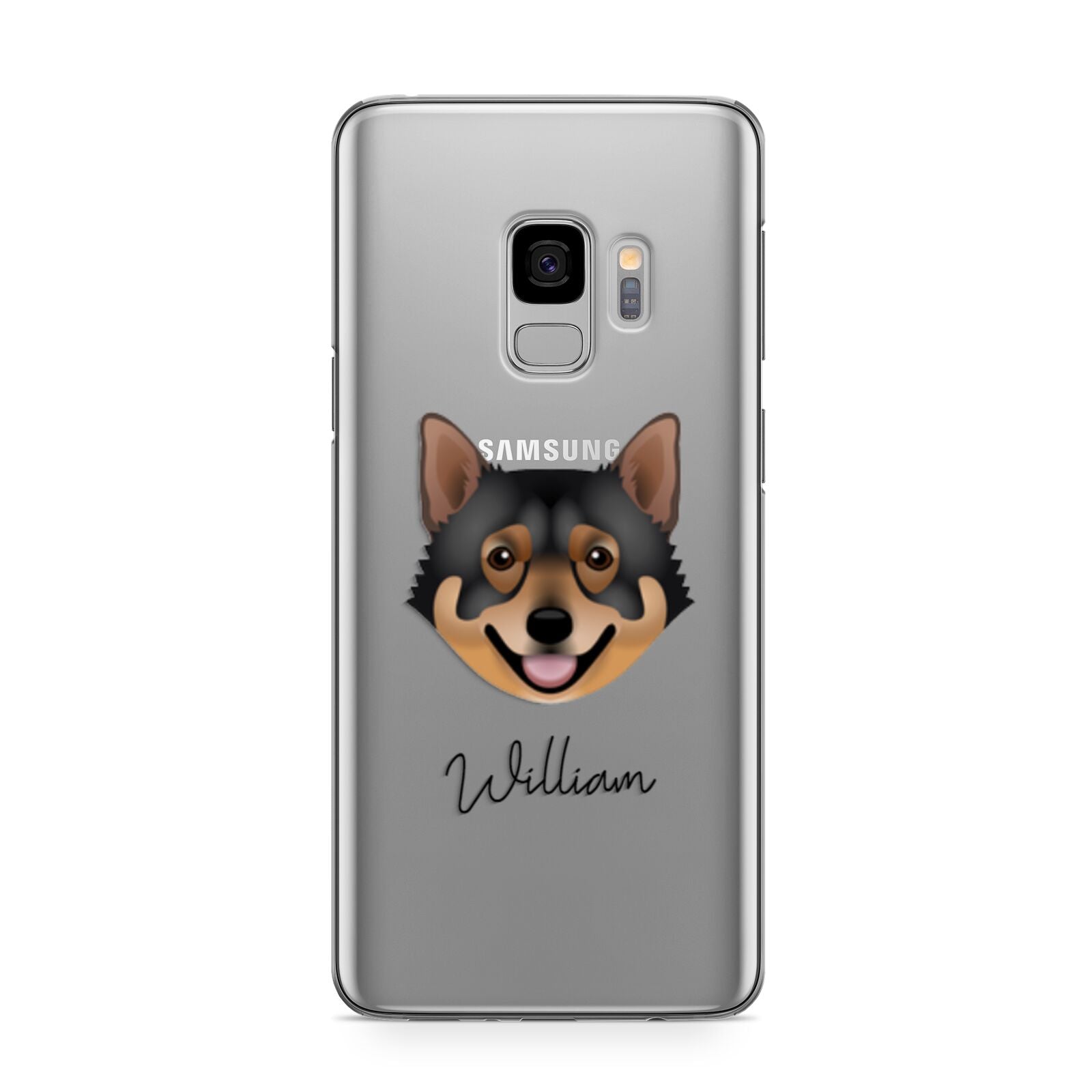 Swedish Vallhund Personalised Samsung Galaxy S9 Case