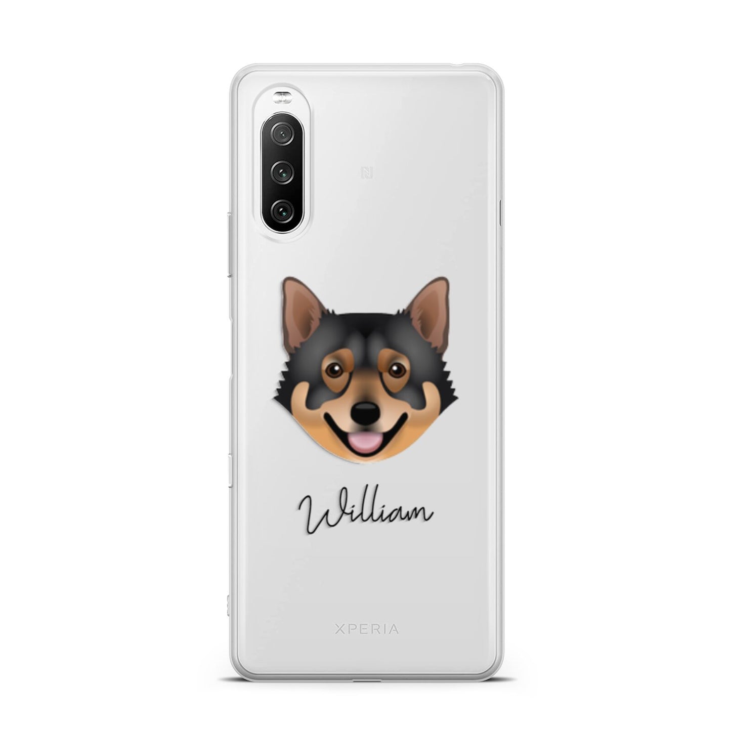 Swedish Vallhund Personalised Sony Xperia 10 III Case