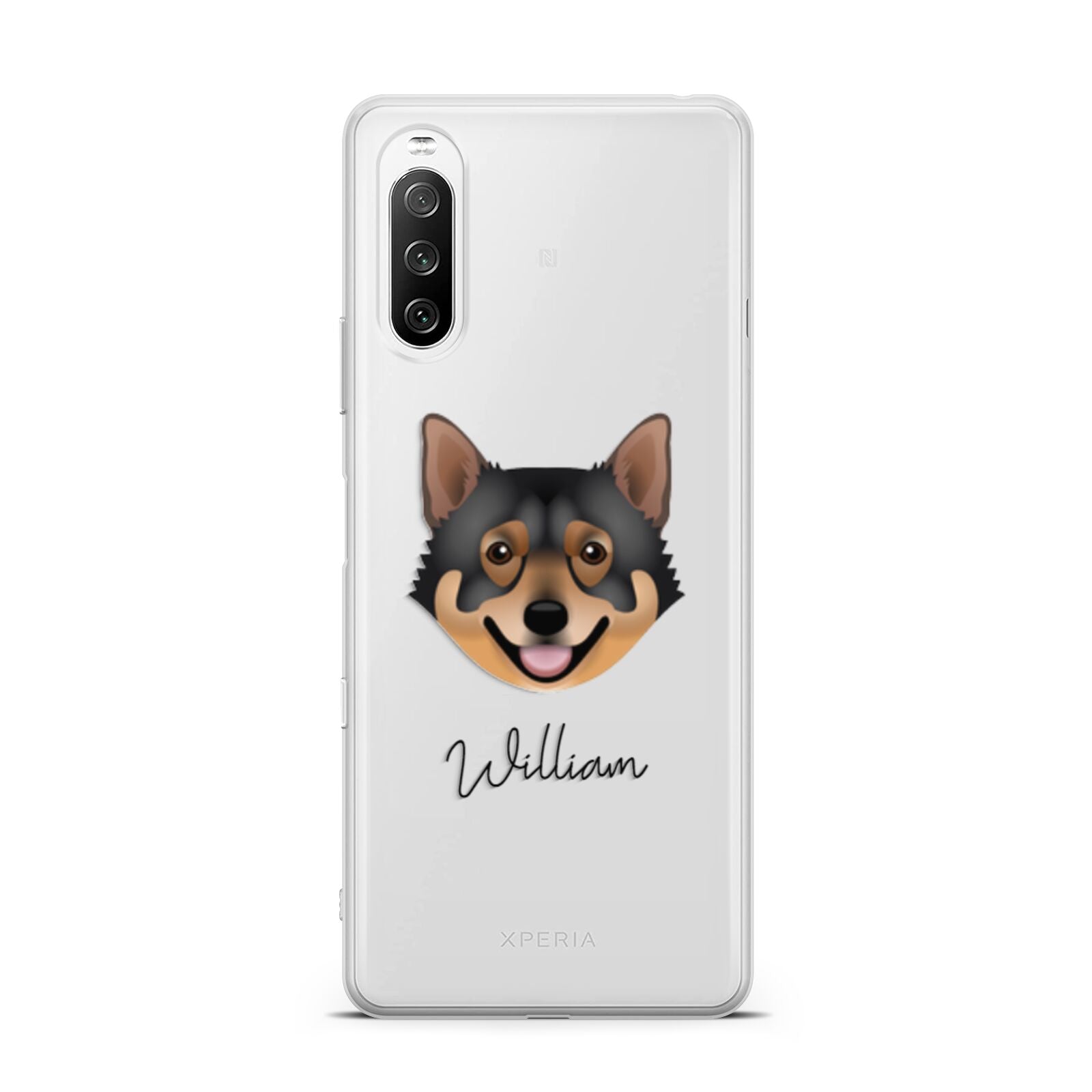 Swedish Vallhund Personalised Sony Xperia 10 III Case