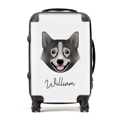 Swedish Vallhund Personalised Suitcase