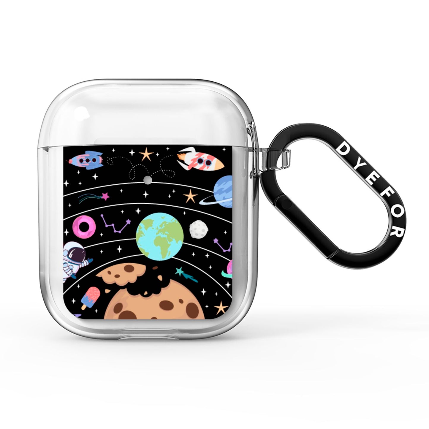 Sweet Celestial Scene AirPods Clear Case