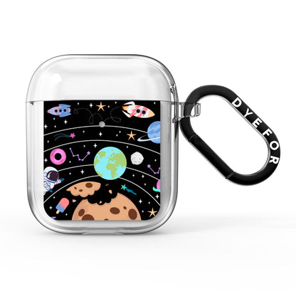 Sweet Celestial Scene AirPods Clear Case