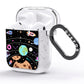 Sweet Celestial Scene AirPods Glitter Case Side Image