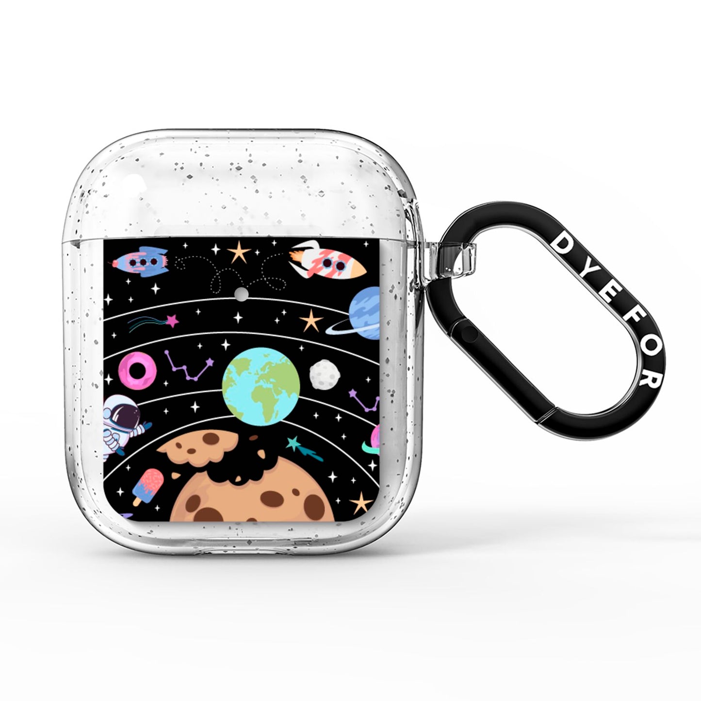 Sweet Celestial Scene AirPods Glitter Case