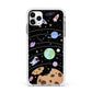 Sweet Celestial Scene Apple iPhone 11 Pro Max in Silver with White Impact Case