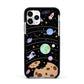 Sweet Celestial Scene Apple iPhone 11 Pro in Silver with Black Impact Case