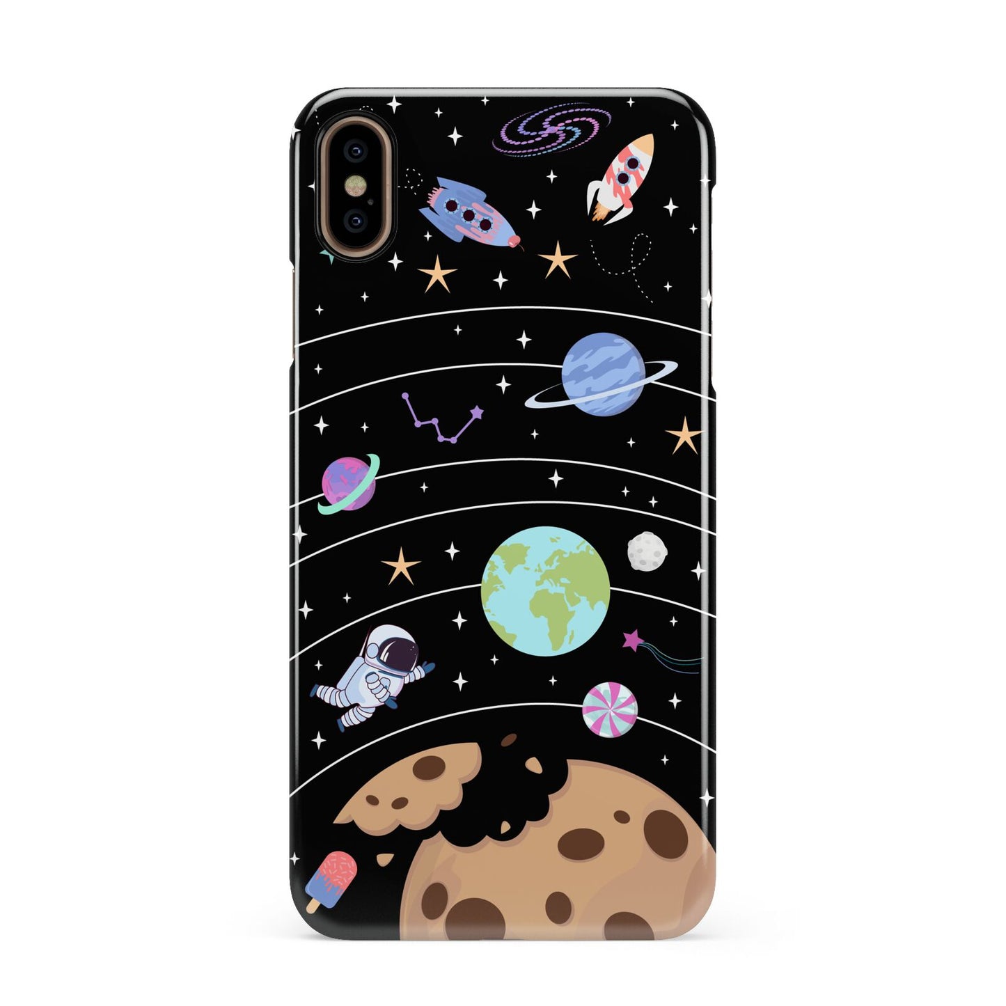 Sweet Celestial Scene Apple iPhone Xs Max 3D Snap Case