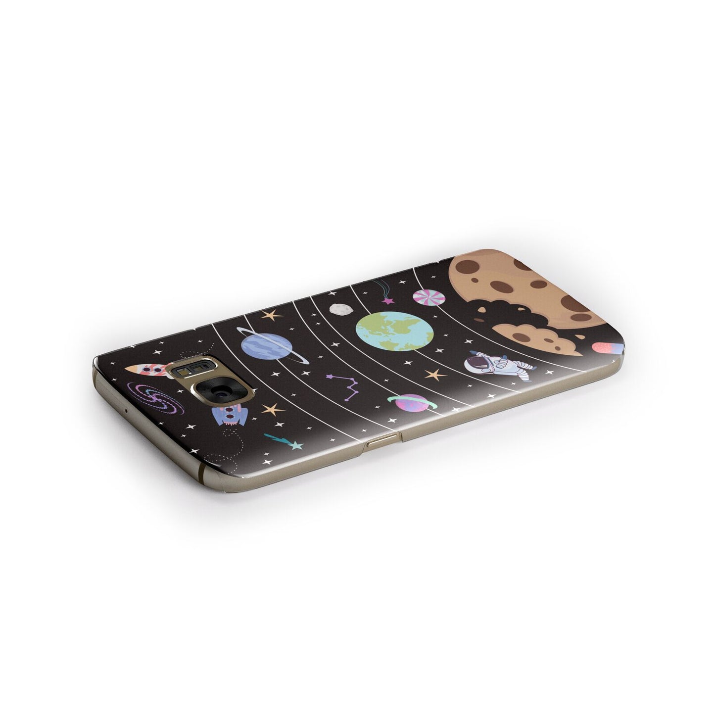 Sweet Celestial Scene Samsung Galaxy Case Side Close Up