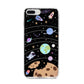 Sweet Celestial Scene iPhone 8 Plus Bumper Case on Silver iPhone