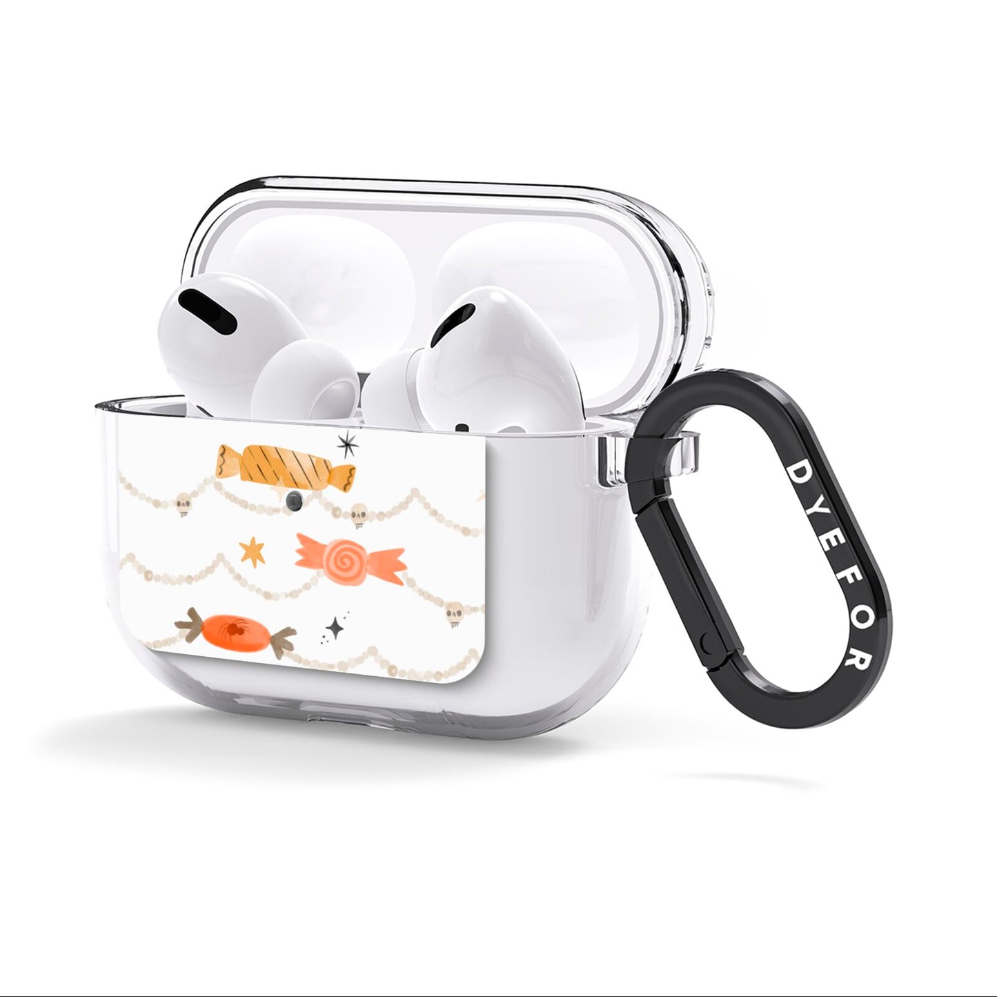 Sweet Decorations Halloween AirPods Clear Case 3rd Gen Side Image